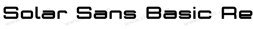 Solar Sans Basic Reg字体转换